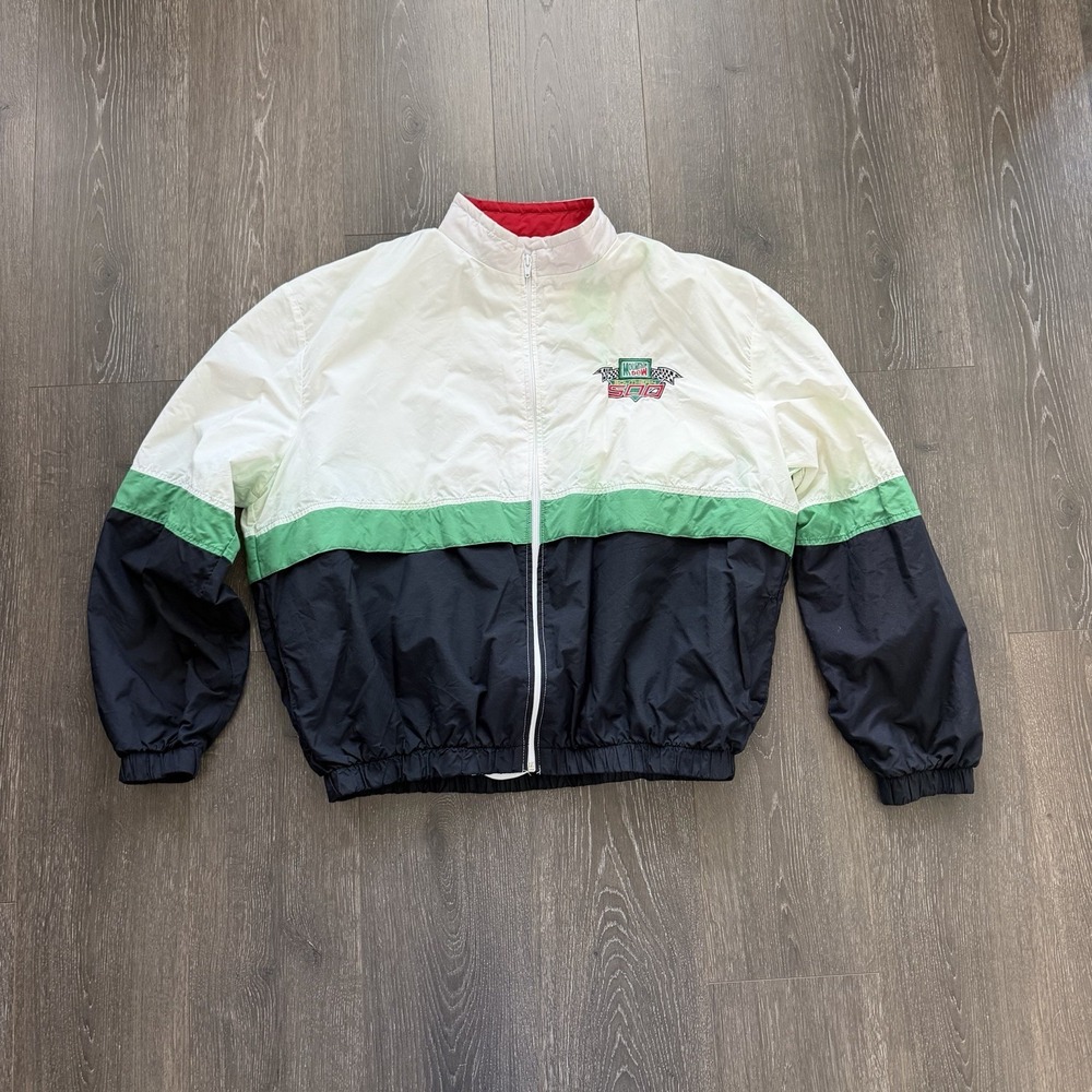 Vintage (1993) Holloway Mountain Dew Southern 500 NASCAR Jacket  XL Full Zip